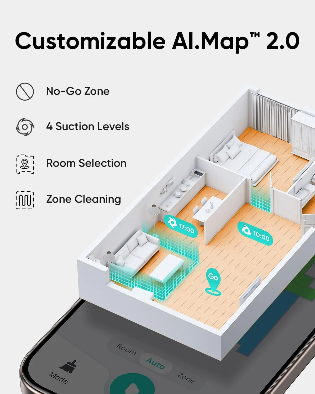 eufy L60 Robot Vacuum with Self Empty Station and 6?? Dust Bags