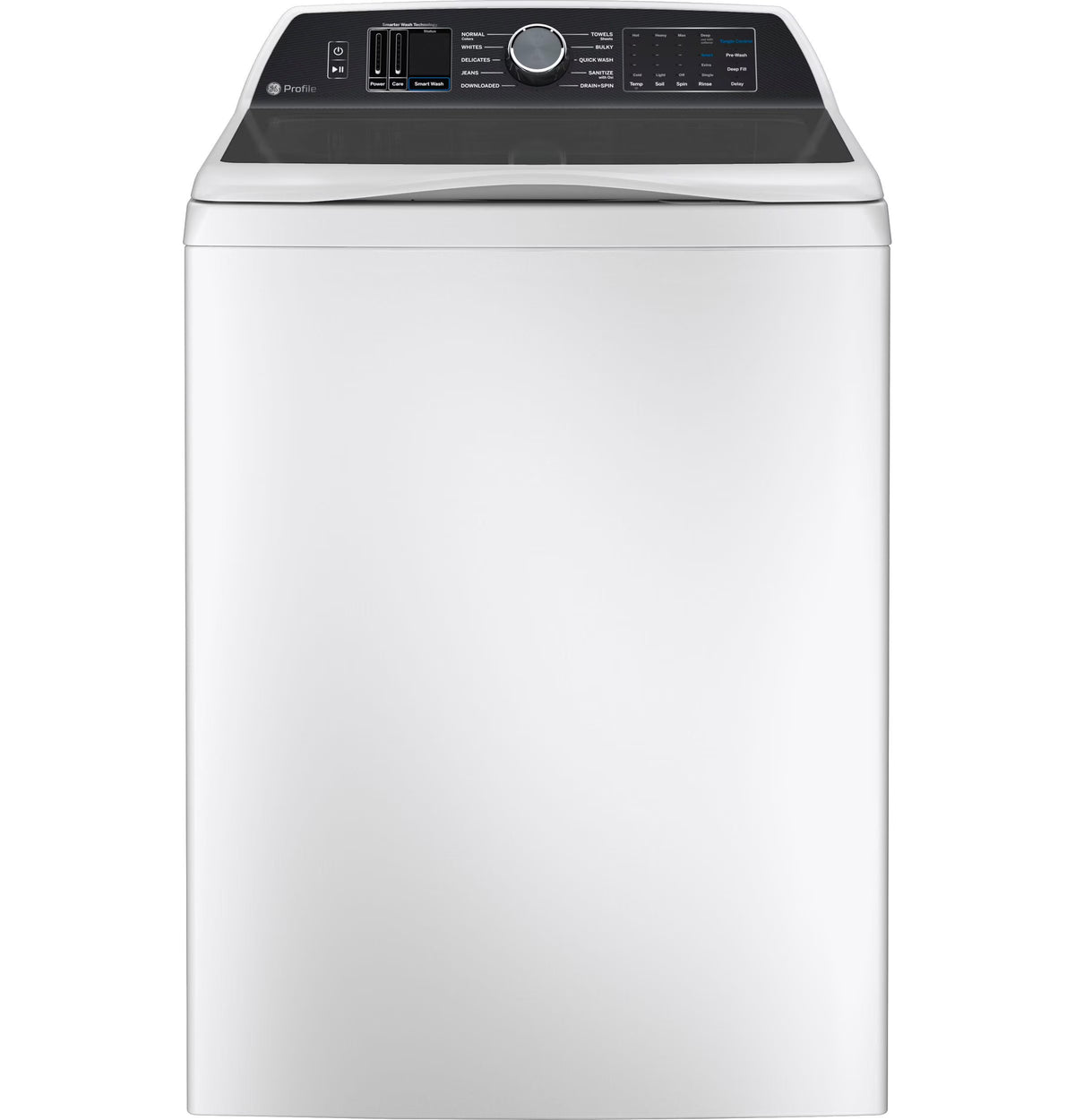 GE APPLIANCES PTW700BSTWS high efficiency top load washer