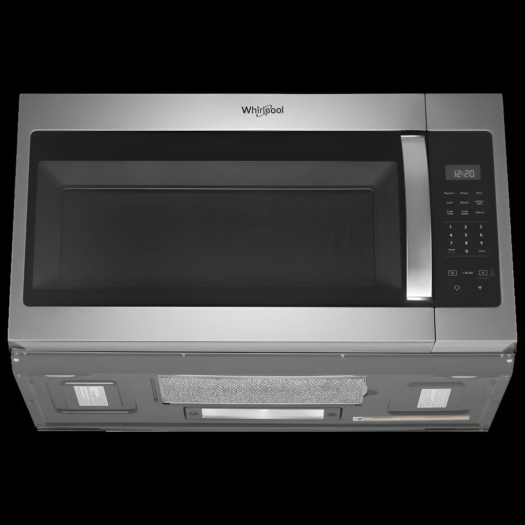 Whirlpool 1.7 Cu. Ft. Microwave Hood Combination Black