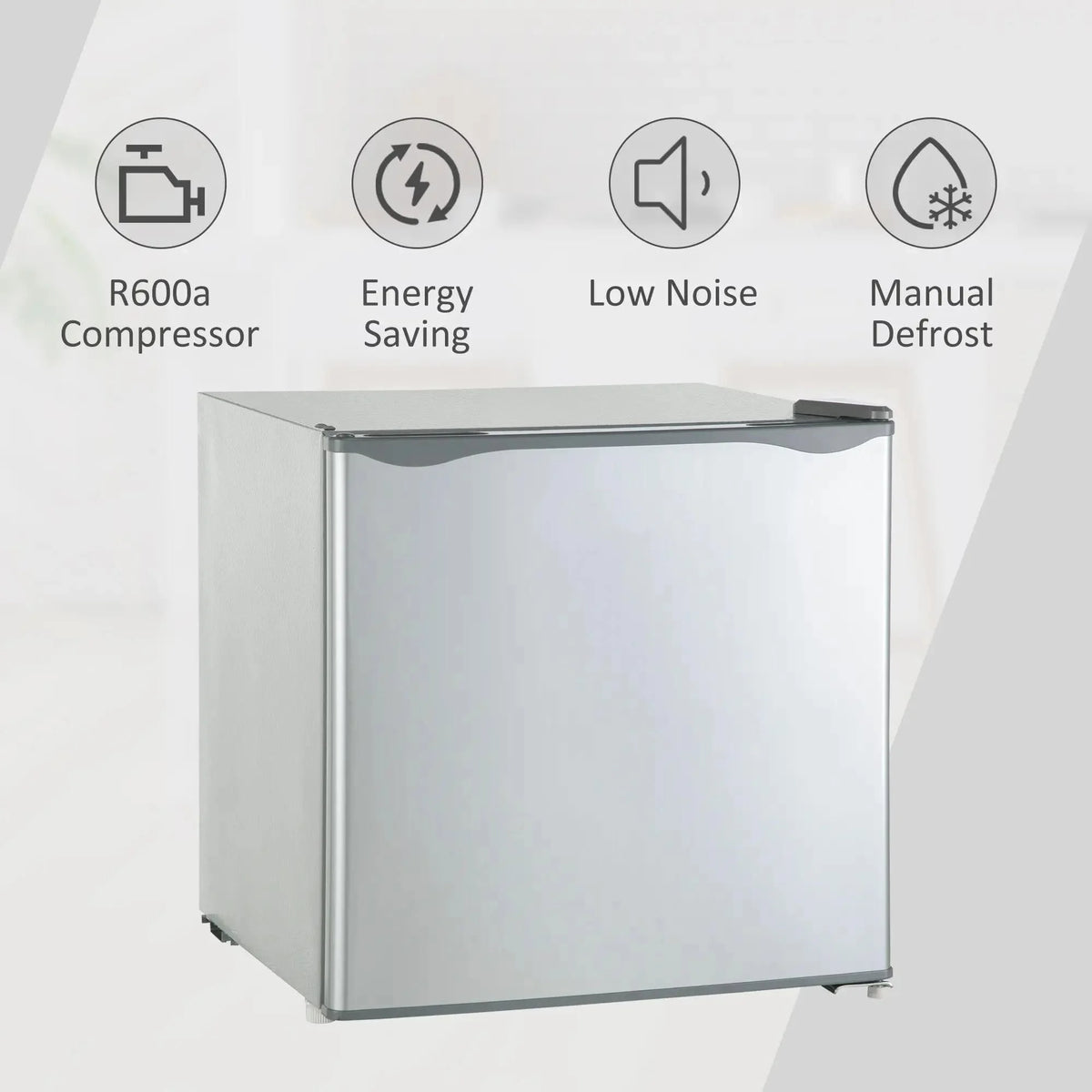 Resenkos 1.1 Cu.Ft Countertop Mini Freezer, Compact Upright Freezer with Removable Shelves, Red
