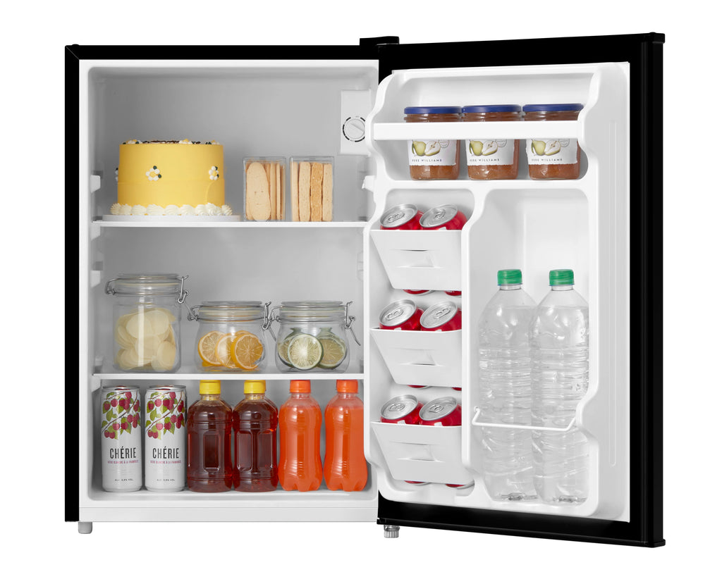 Mainstays 2.7 Cu. ft. Single Door Mini Refrigerator, Black