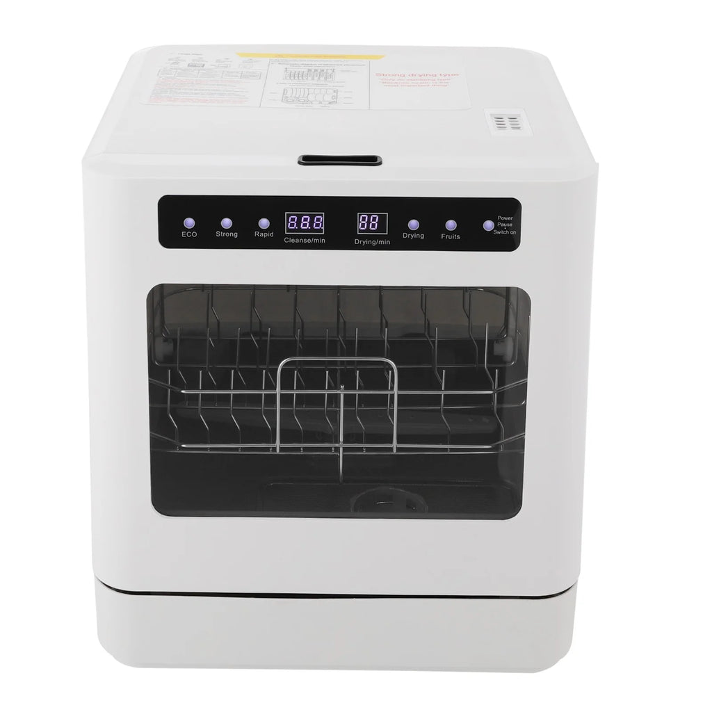 Portable Mini Dishwasher, Countertop Dishwasher, Household Mini Dishwasher for Homes, Kitchens, Small Houses, Apartments, Dormitories