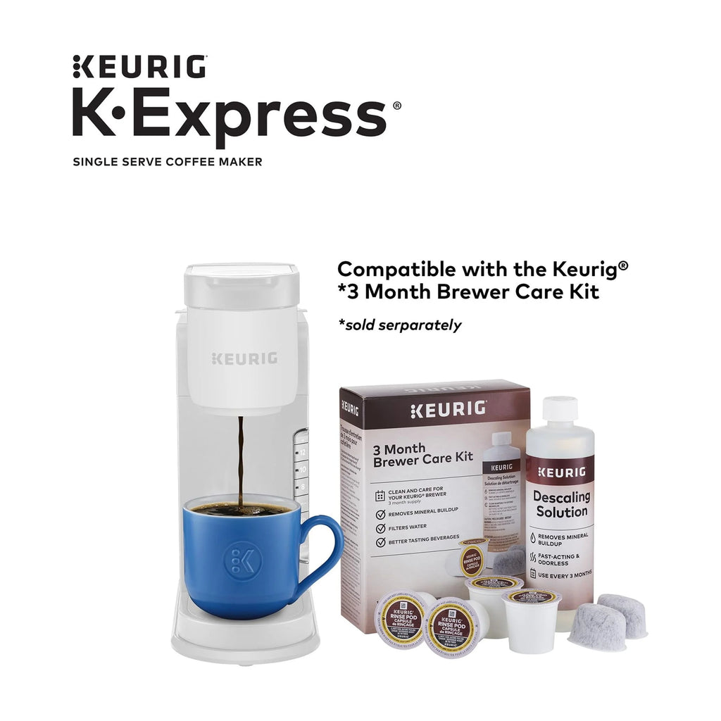 Keurig K-Express Coffee Maker, Single Serve K-Cup Pod Coffee Brewer, Warm Stone