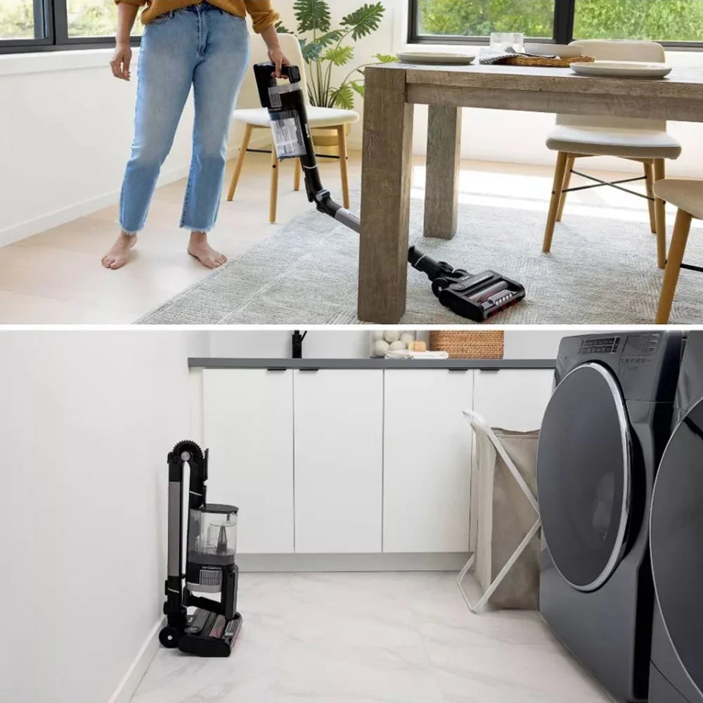 Restored Shark UZ865H Stratos Cordless Stick Vacuum with Clean Sense IQ Bundle with 3 YR CPS Enhanced Protection Pack (Refurbished)