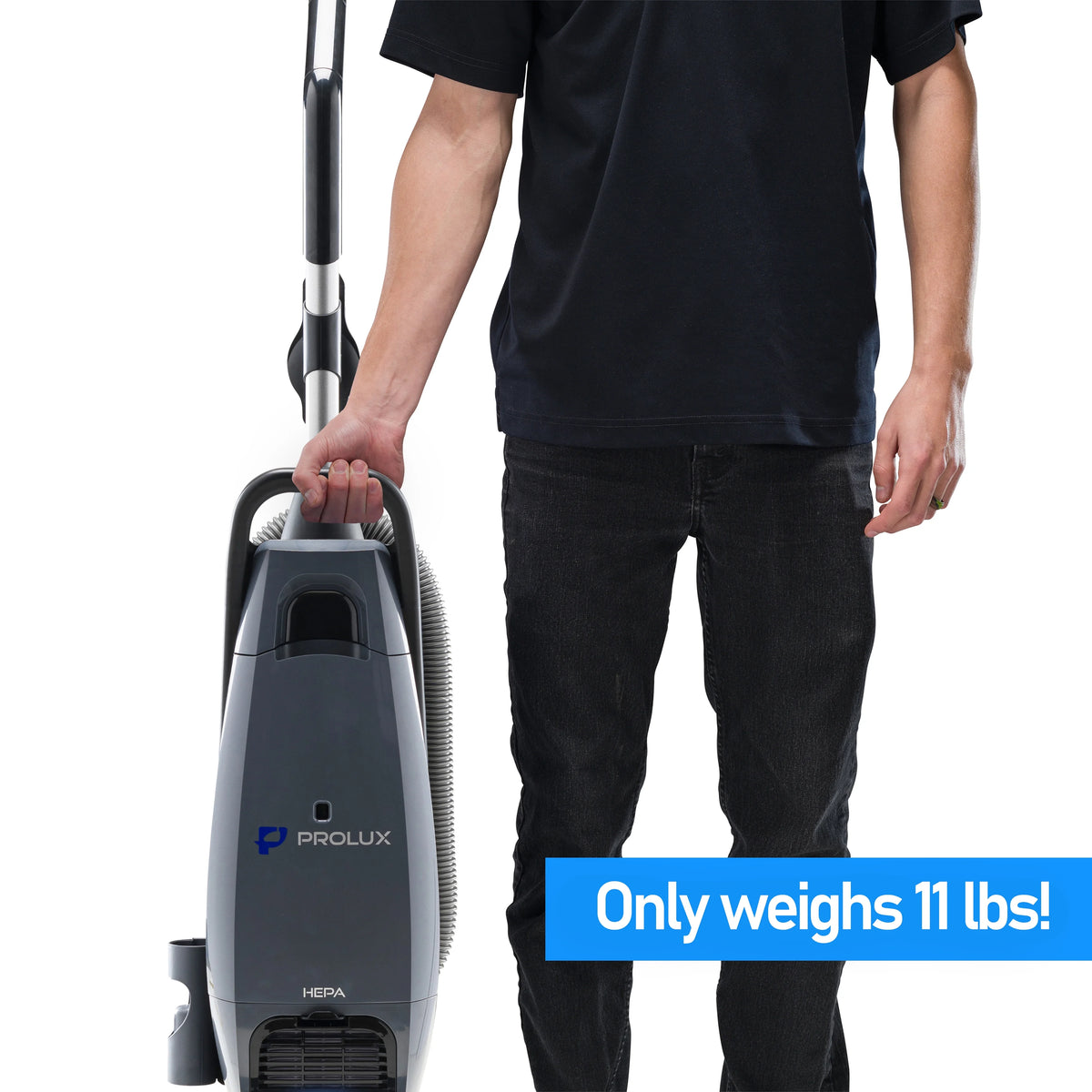 Prolux Phantom Bagged Upright Sealed HEPA Pet Vacuum for Home