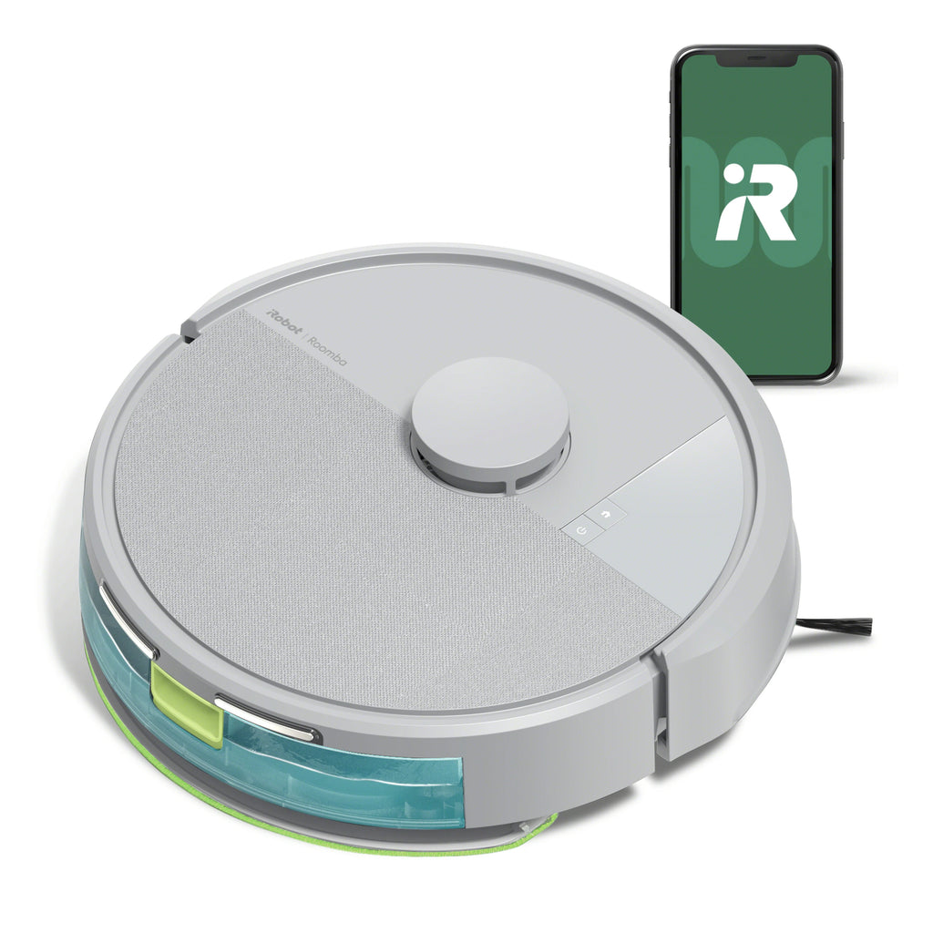 iRobot Roomba 1010 Combo Robot Vacuum & Mop, 2 in 1 for Carpet & Hard Floors, Self-Charging, Intense Power-Lifting Suction, Avoids Mopping Carpets, LiDAR Navigation, Model# Y311620