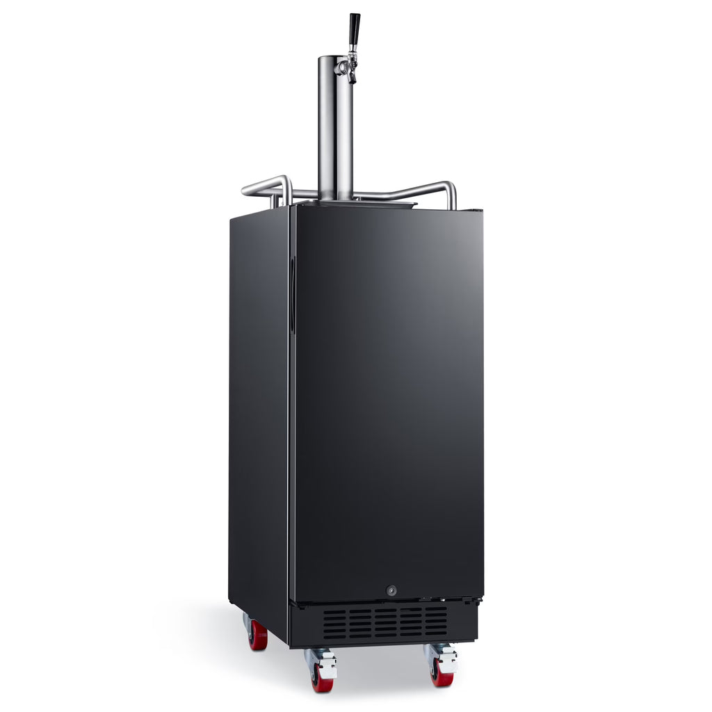 Edgestar Kc1500 15" Wide 1 Tap Kegerator - Stainless Steel