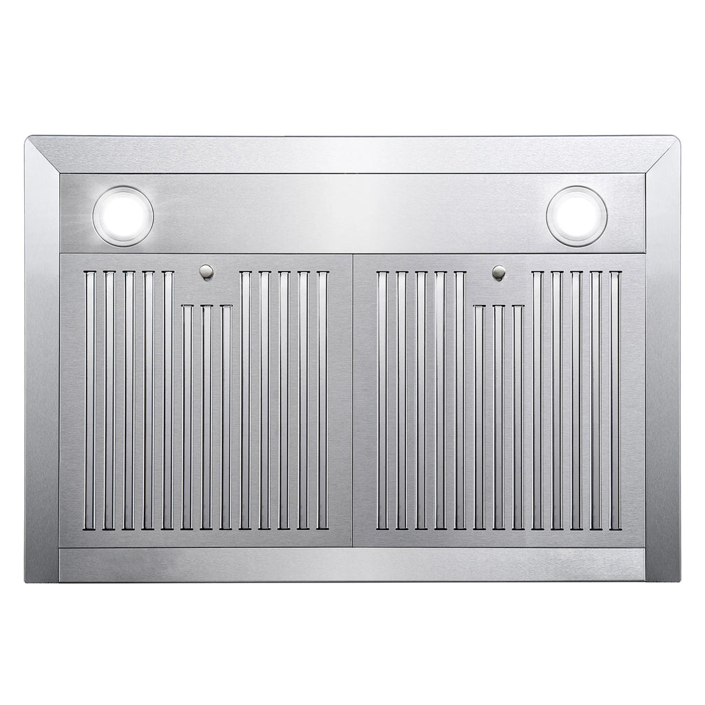 Cosmo 30 in. Ducted Range Hood in Stainless Steel with Touch Controls, LED Lighting and Permanent Filters