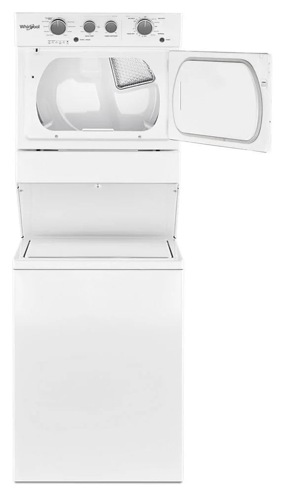 3.5 cu.ft Electric Stacked Laundry Center 9 Wash cycles and AutoDry?