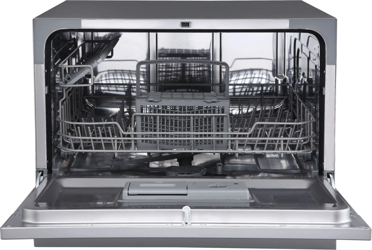 Edgestar Dwp63 21-5/8" Wide 6 Place Setting Countertop Dishwasher - Silver