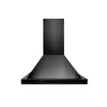 ZLINE 36 in. Wall Mount Range Hood in Black Stainless Steel (BSKBN-36)