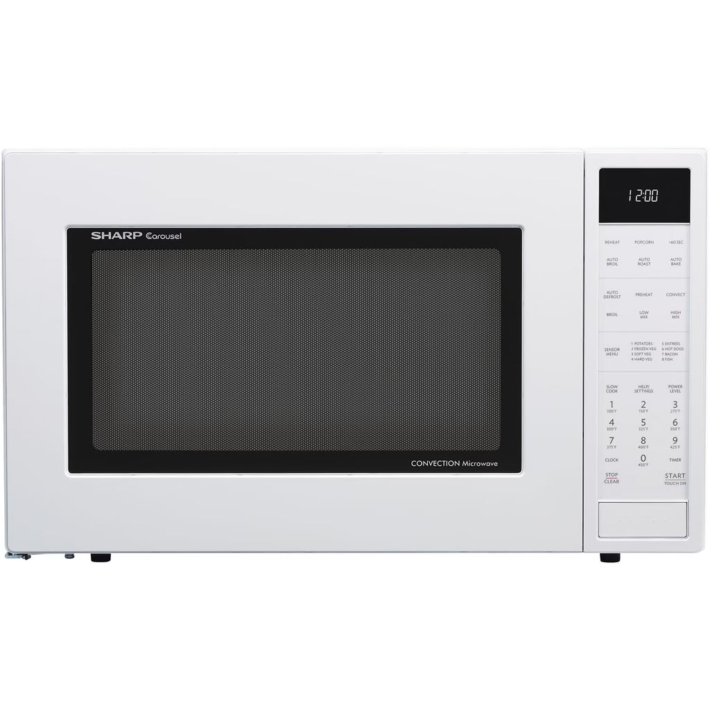 Sharp 1.5 Cu. Ft. 900W Convection Microwave Oven, Stainless Steel