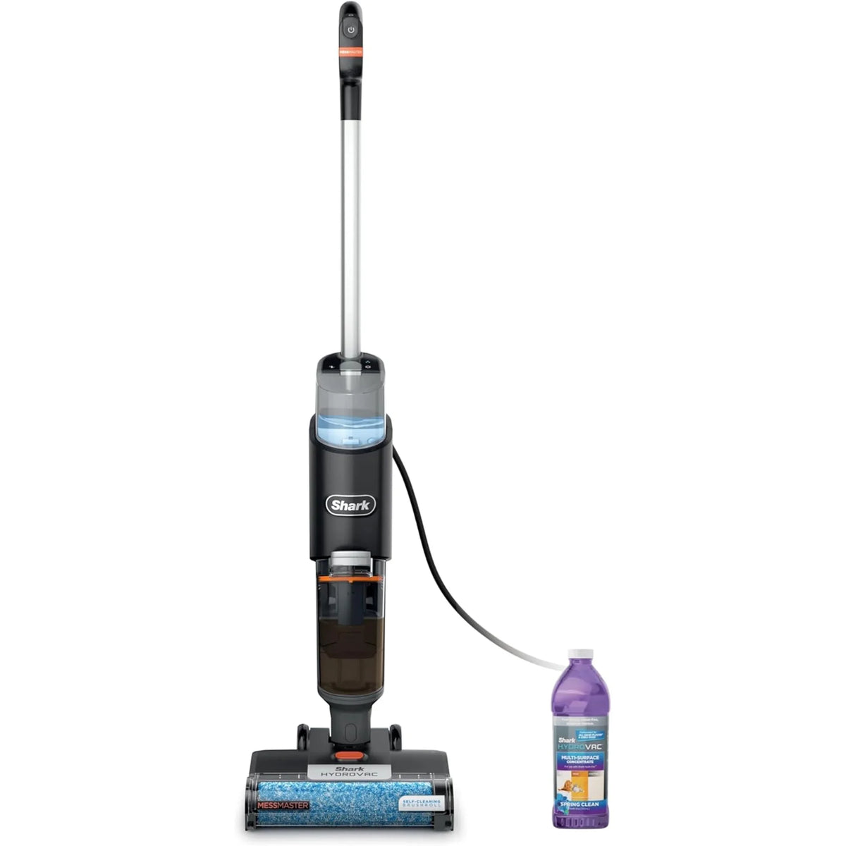 Shark HydroVac MessMaster Wet Dry Corded Vacuum Cleaner, 3-in-1 Multi-Surface Vacuum Mop & Self-Cleaning System, Lightweight, Powerful Suction, for Hard Floors & Area Rugs, WD160