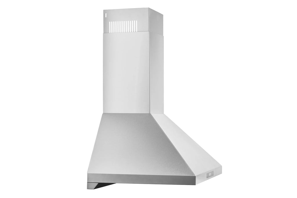 Hauslane Chef Series 36'' Stainless Steel Wall-Mount Range Hood 860 CFM, Touch Screen, Easy Clean Baffle Filters, LED Lamps