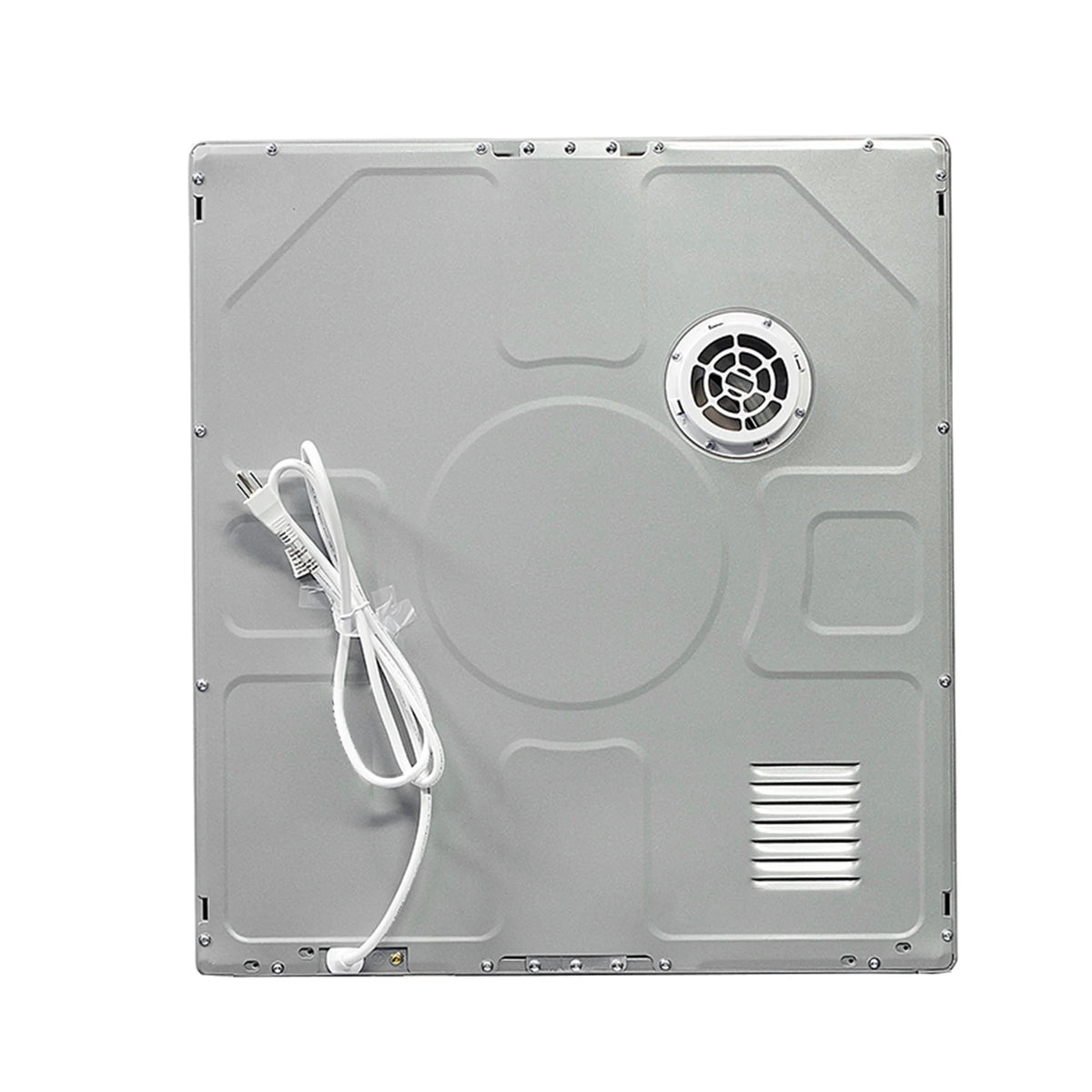 3.5 cu.ft. Compact Short Dryer with Digital Controls in Silver