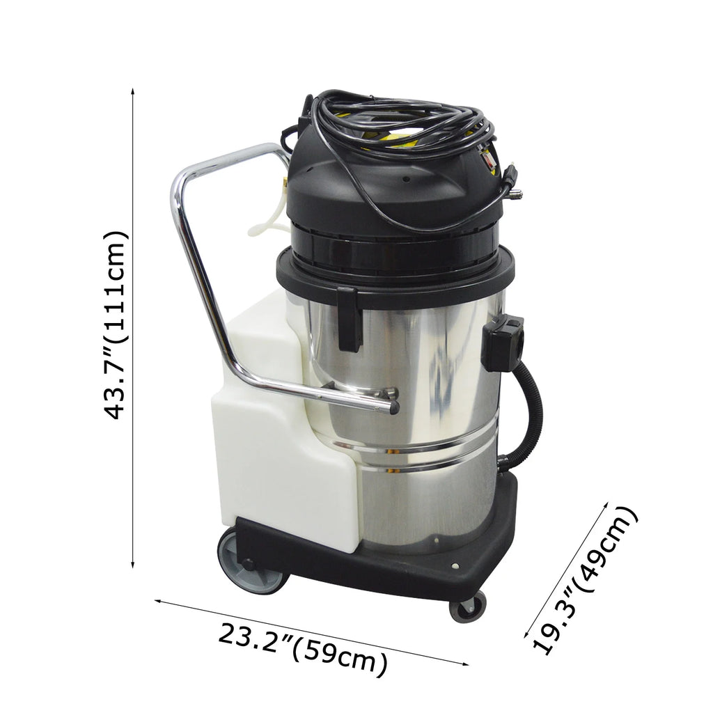 INTBUYING Carpet Cleaning Machine Carpet Extractor 30L/40L/60L/80L 110V/220V