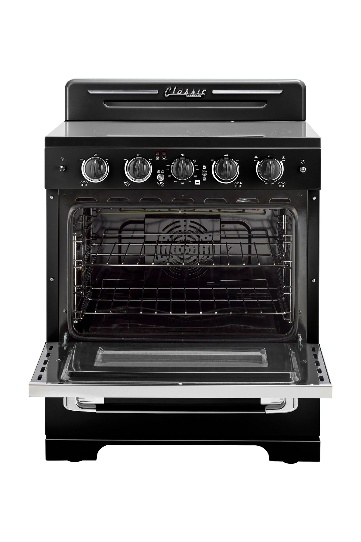 Unique Appliances Oven 30.0 in 3.9 cu/ft Electric Freestanding Range in Marshmallow White