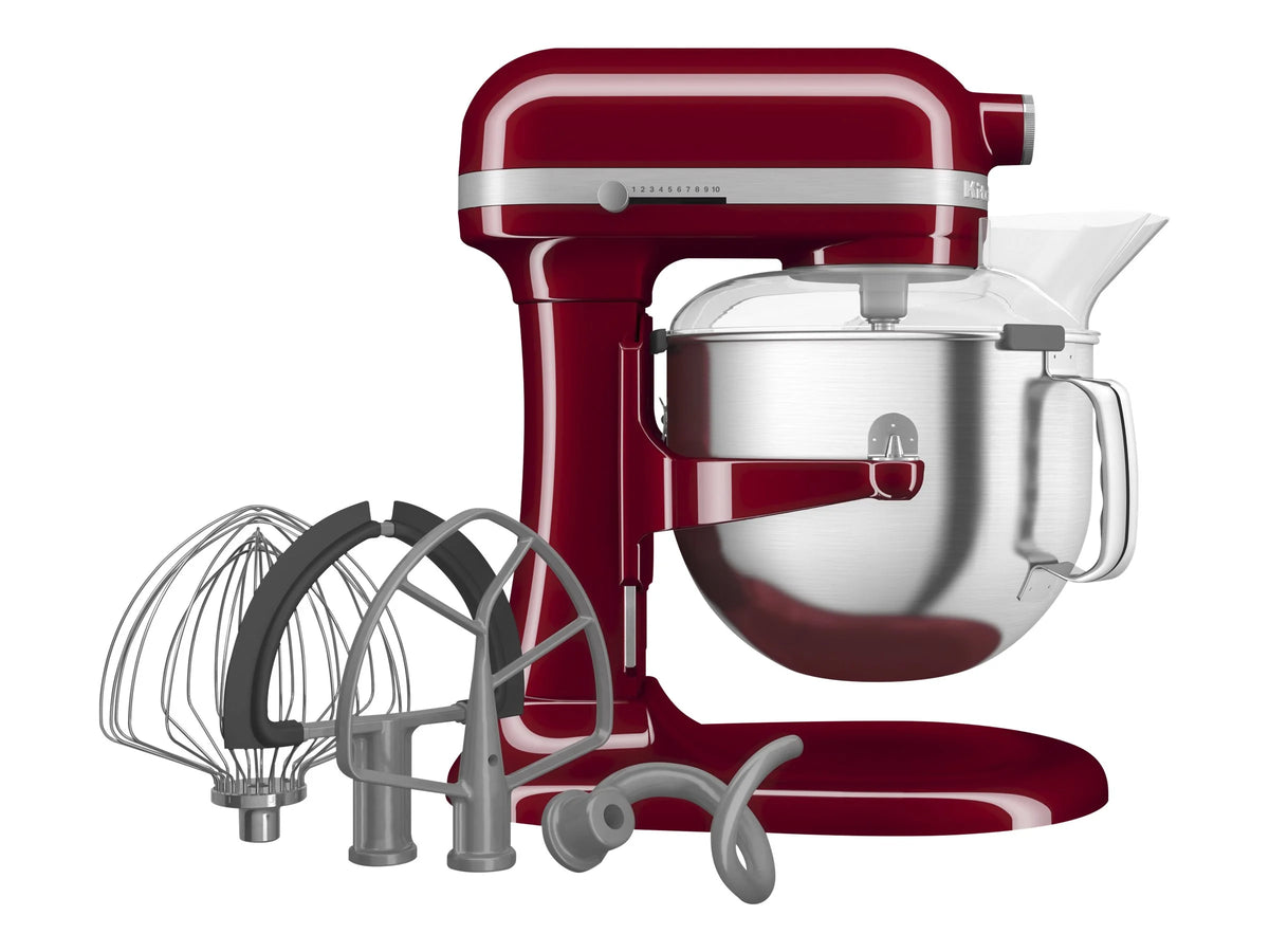 KitchenAid 7 Quart Bowl-Lift Stand Mixers with Accessories, Cast Iron Black, KSM70SKXX