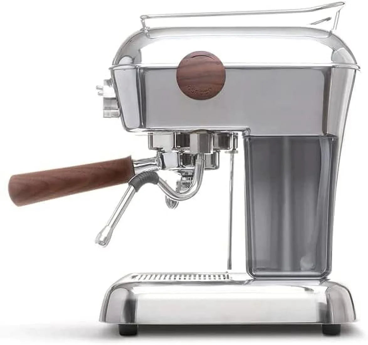 Ascaso Dream PID Programmable Home Espresso Machine w/ Volumetric Controls | 120V | Walnut | Anthracite Gray