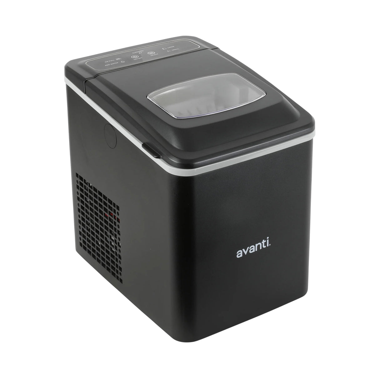 Avanti Mighty Ice 26lb. Countertop Bullet Ice Maker, in Black (AVIM2625BK)