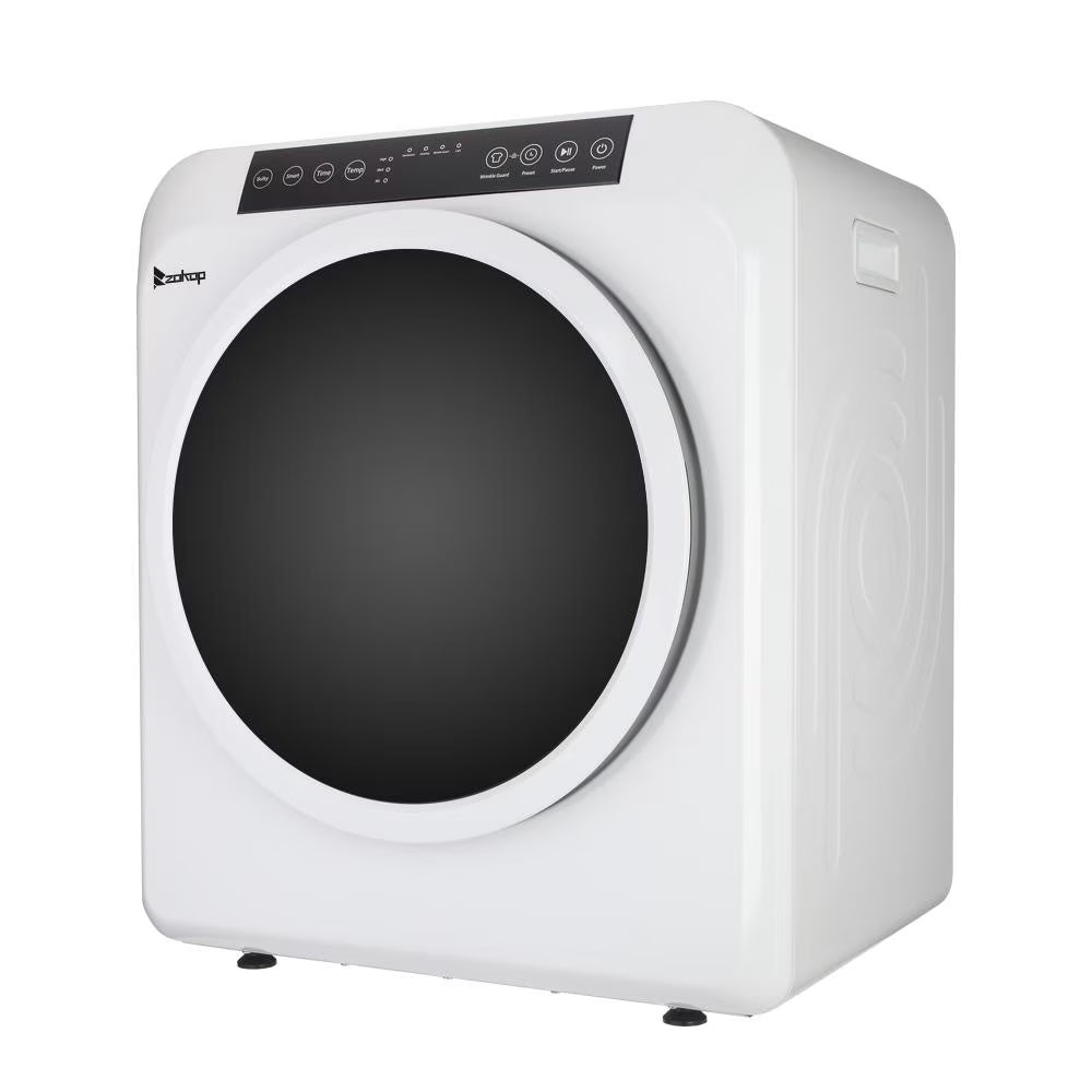Zimtown 13lbs White Stainless Electric Dryer, LCD display, Ultraviolet sterilization