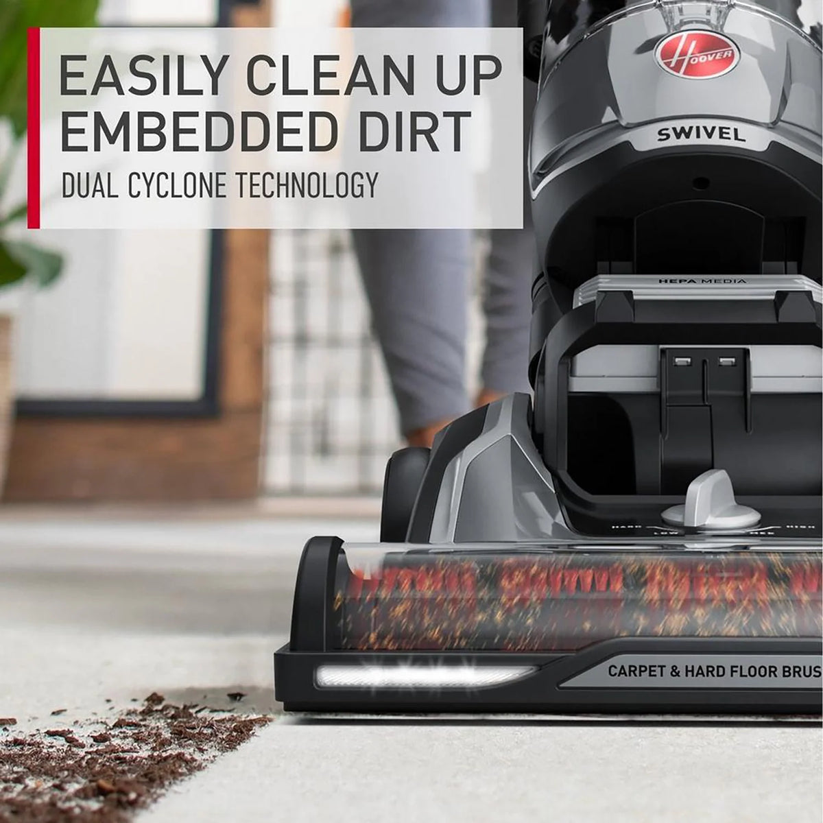 Hoover Residential Vacuum High Performance Swivel Xl Pet
