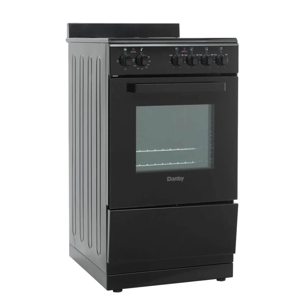 Danby DER20V1B 2.05 Cu. Ft. Black Freestanding Electric Range