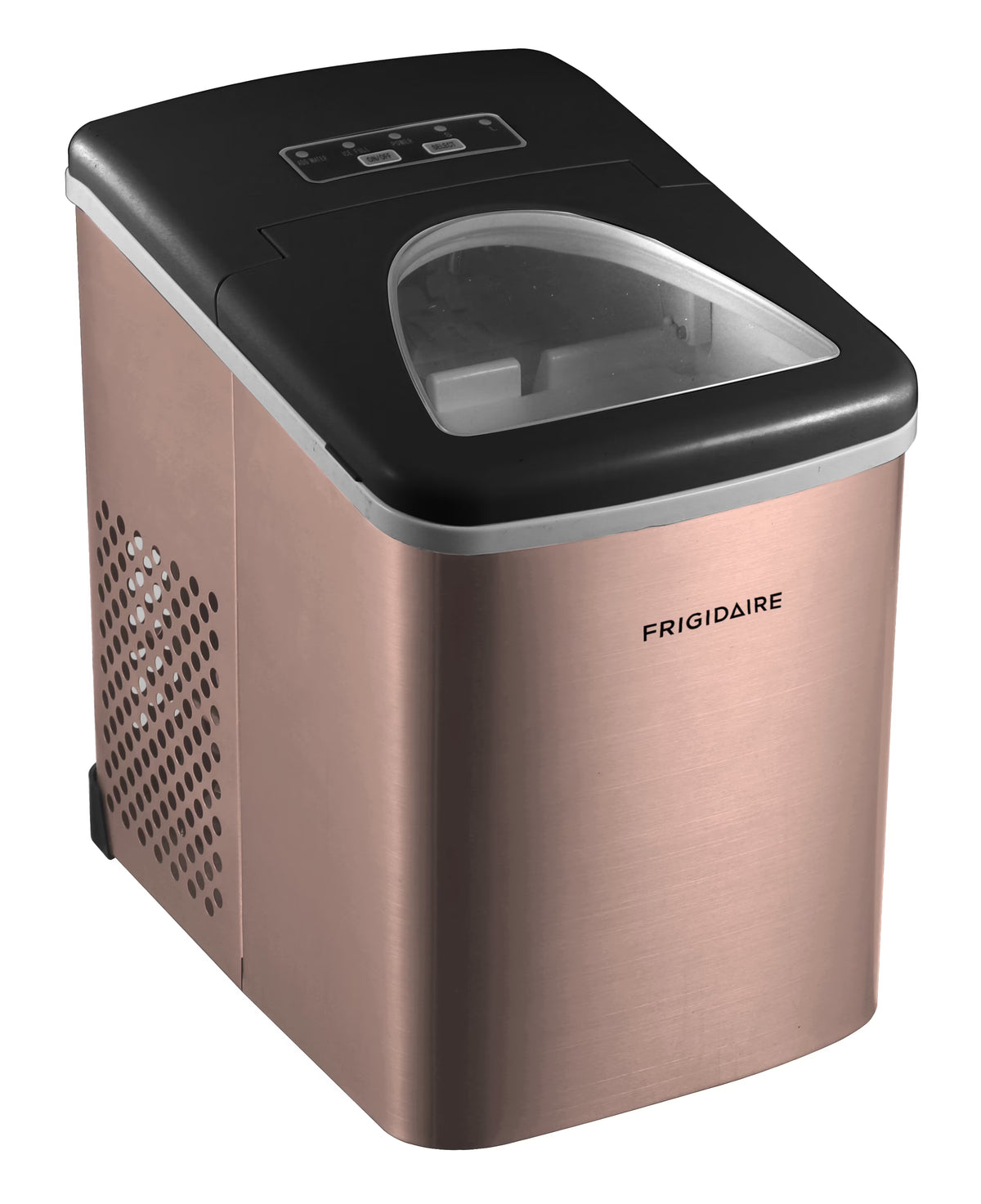 Frigidaire 26 lb. Countertop Ice Maker EFIC117-SS, Red Stainless Steel