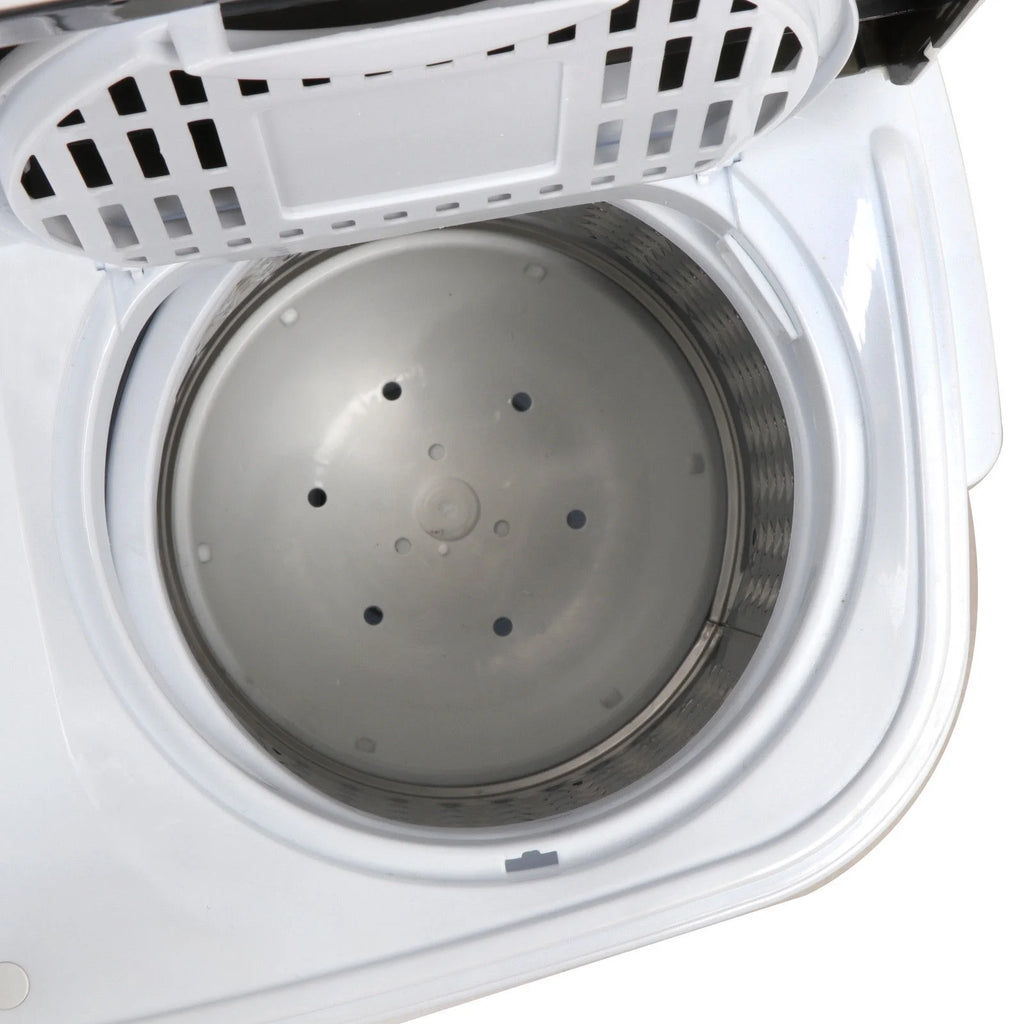 ZENY Mini Twin Tub Portable Compact Washing Machine Washer Spin Dry Cycle- 13lbs Capacity