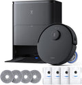 ECOVACS DEEBOT T30S Care Robot Vacuum & Mop - 11000Pa, ZeroTangle, TruEdge Mopping, Self-Emptying, Auto-Mop Lifting