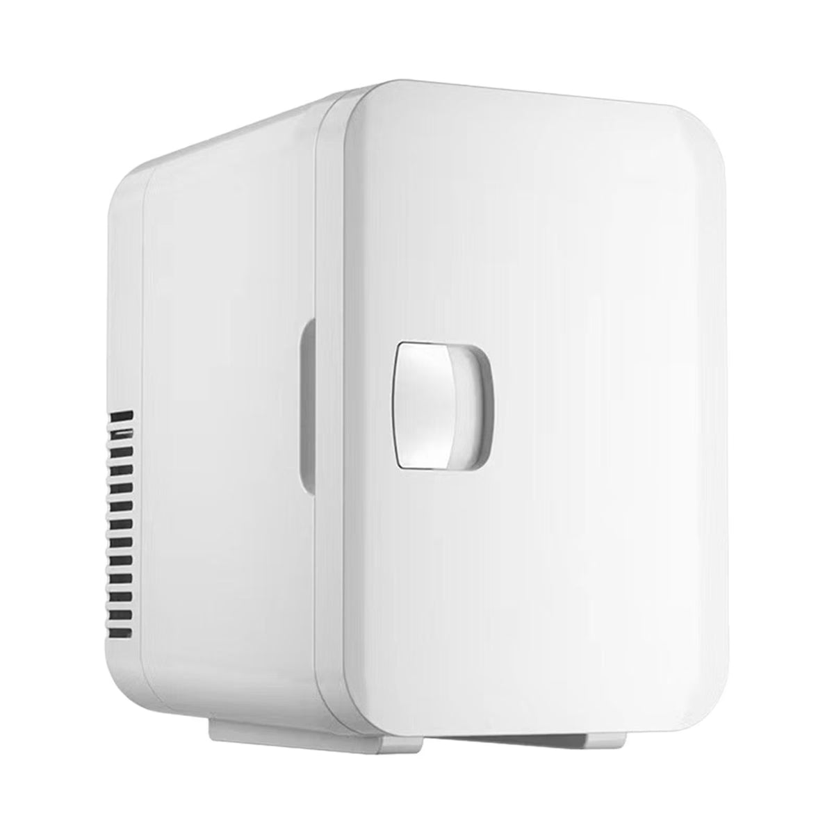 6 Liters Mini Skincare Fridge Portable Refrigerator White US 110V Compact for Makeup, Beverage, Travel Sturdy Multipurpose