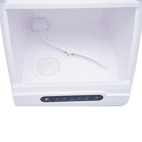 Portable Dishwasher, Countertop Dishwasher, Compact Dish Washing, Mini Dishwasher, 5 Washing Programs, 360�� Spray Arms, Air-Dry Function, for Apartments, Dorms, Boats, Campers, RVS
