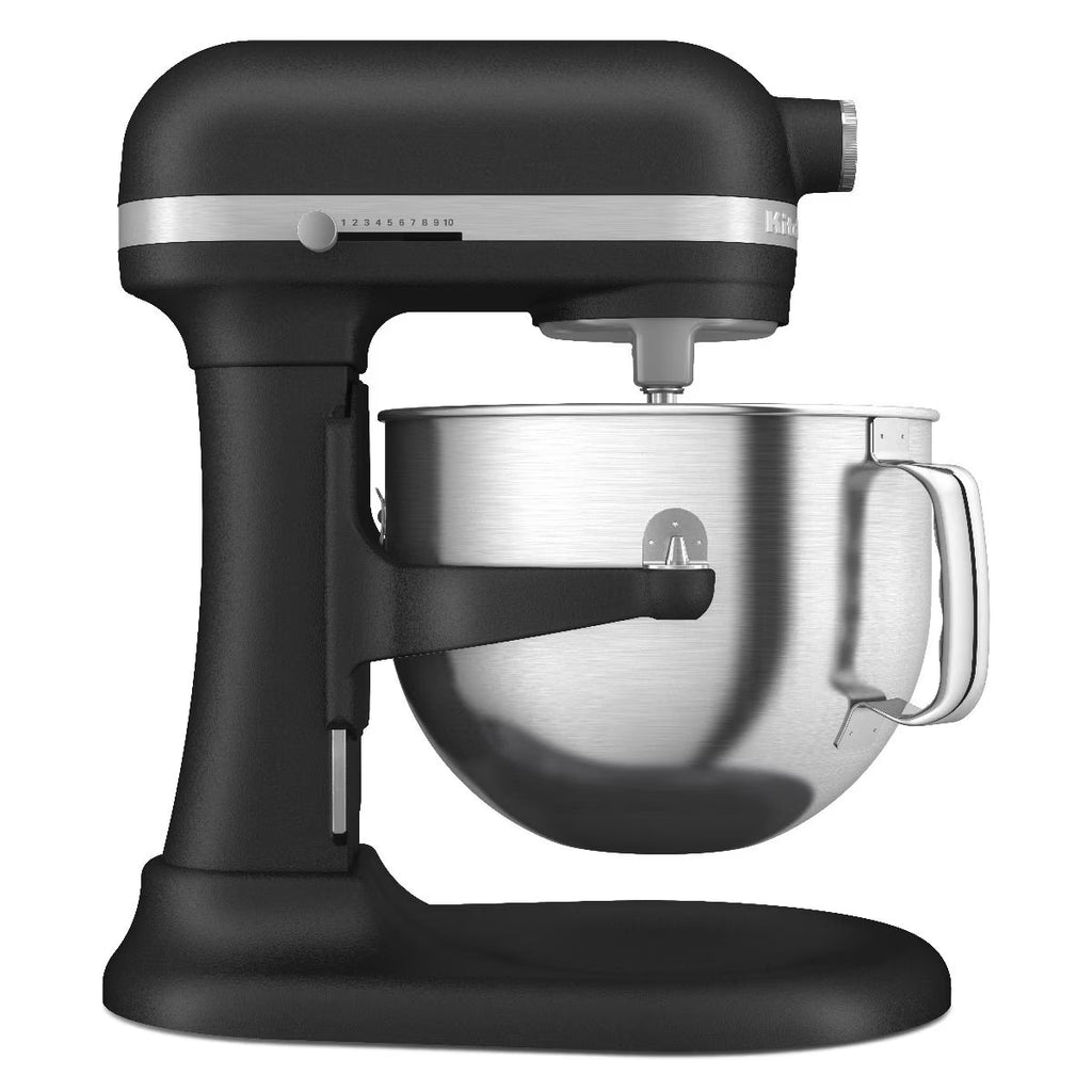 KitchenAid 7 Quart Bowl-Lift Stand Mixers with Accessories, Cast Iron Black, KSM70SKXX