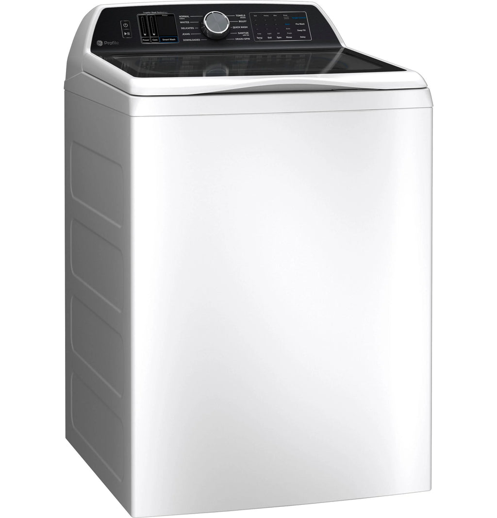 GE APPLIANCES PTW700BSTWS high efficiency top load washer