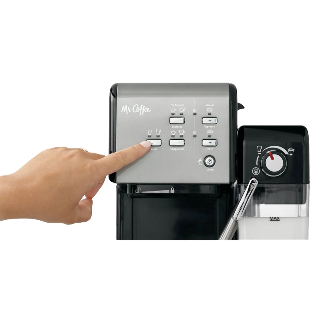Mr. Coffee BVMC-EM7000DS 1 Touch 19 Bar Pump Programmable Espresso Maker Machine