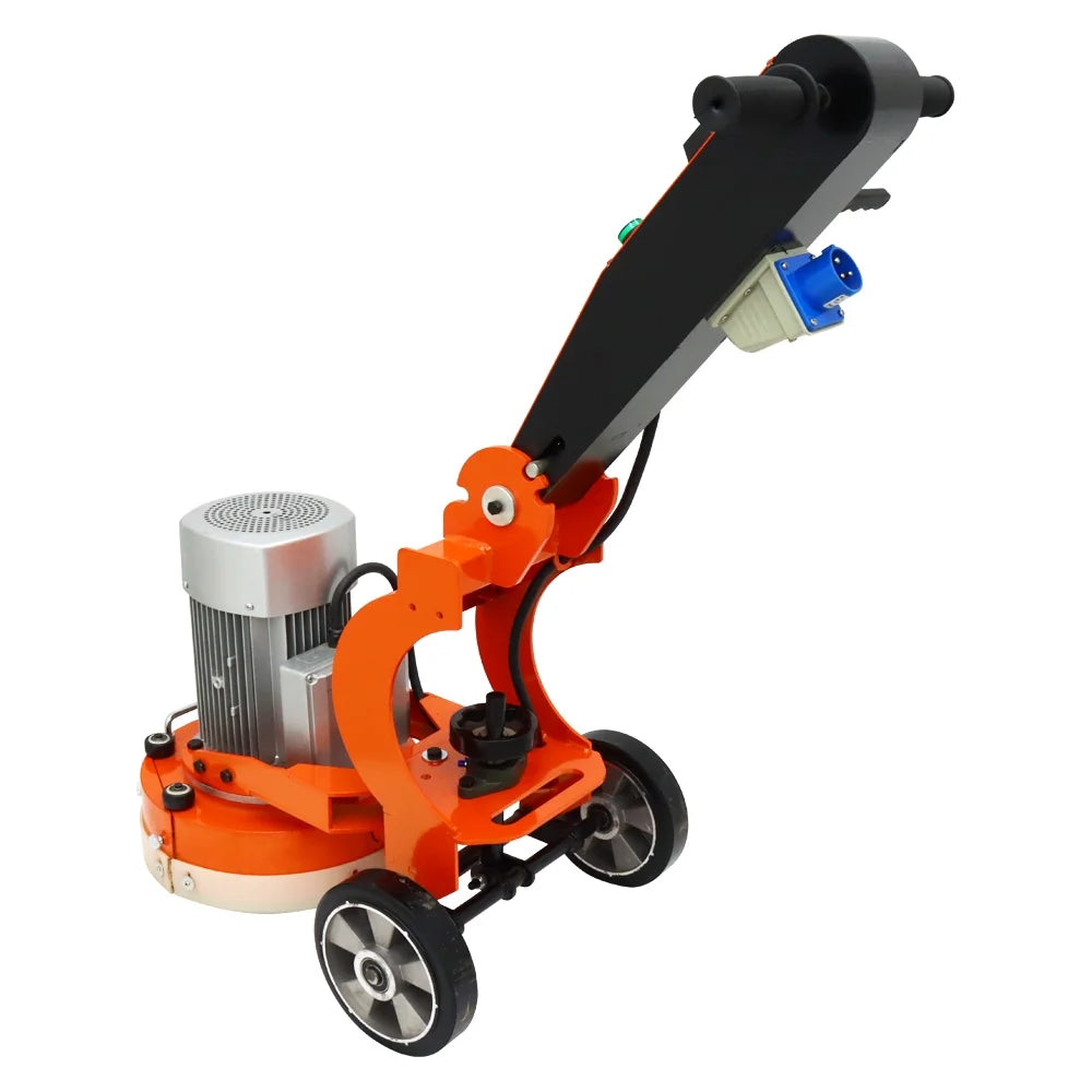TECHTONGDA Floor Grinding and Trimming Machine Concrete Floor Grinder Polisher Machine Heavy Duty Hand-Push Concrete Grinding Machine 220V
