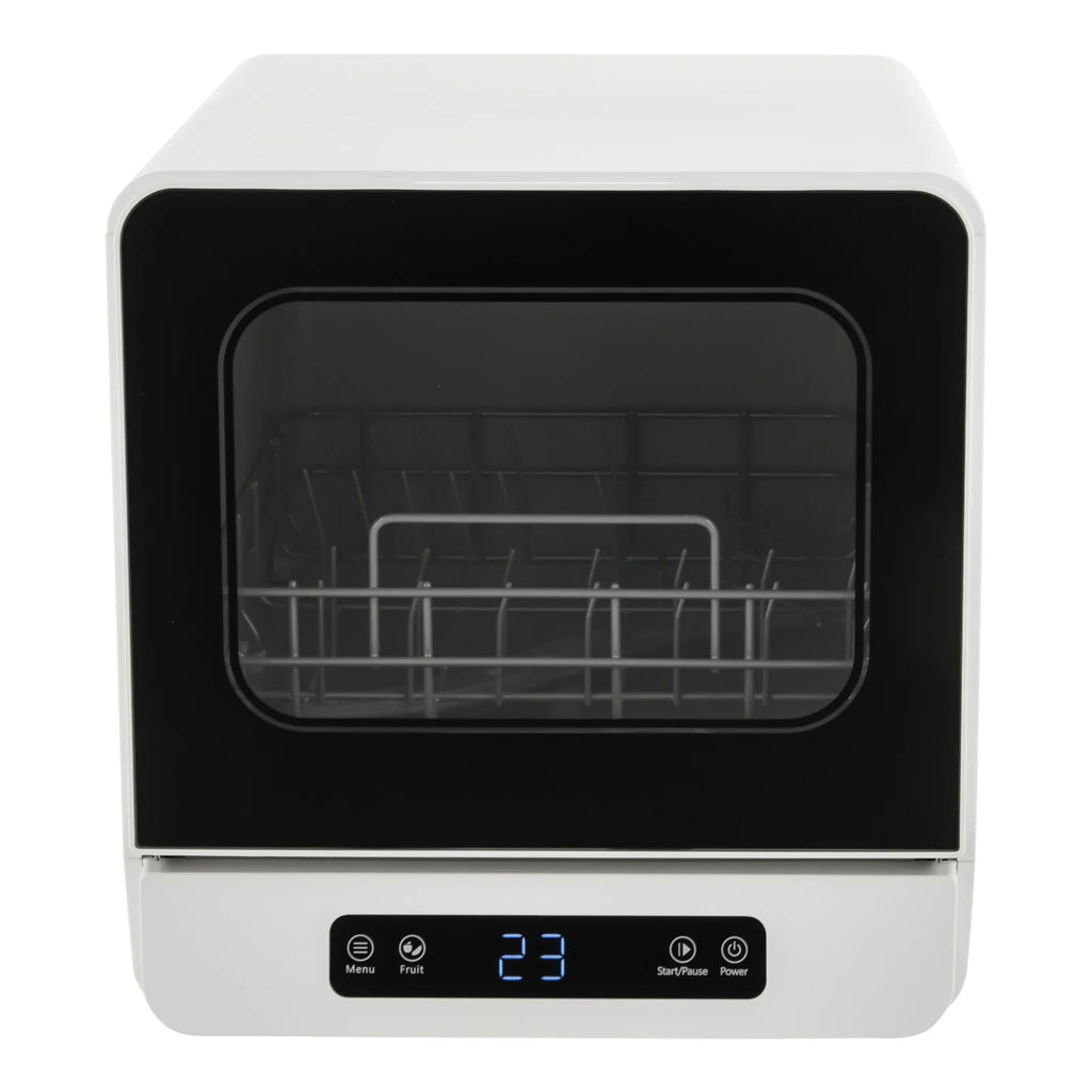 TFCFL Portable Dishwasher Electric Compact Countertop Dishes Dryer Washing Machine Touch Control