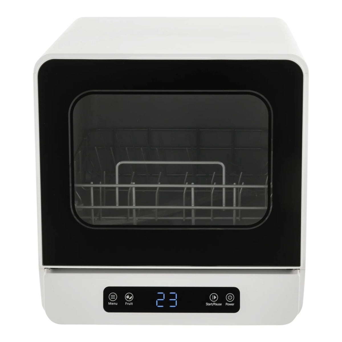 TFCFL Portable Dishwasher Electric Compact Countertop Dishes Dryer Washing Machine Touch Control
