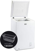 Black?�� BCFK356 3.5-Cubic-Foot Chest Freezer, White