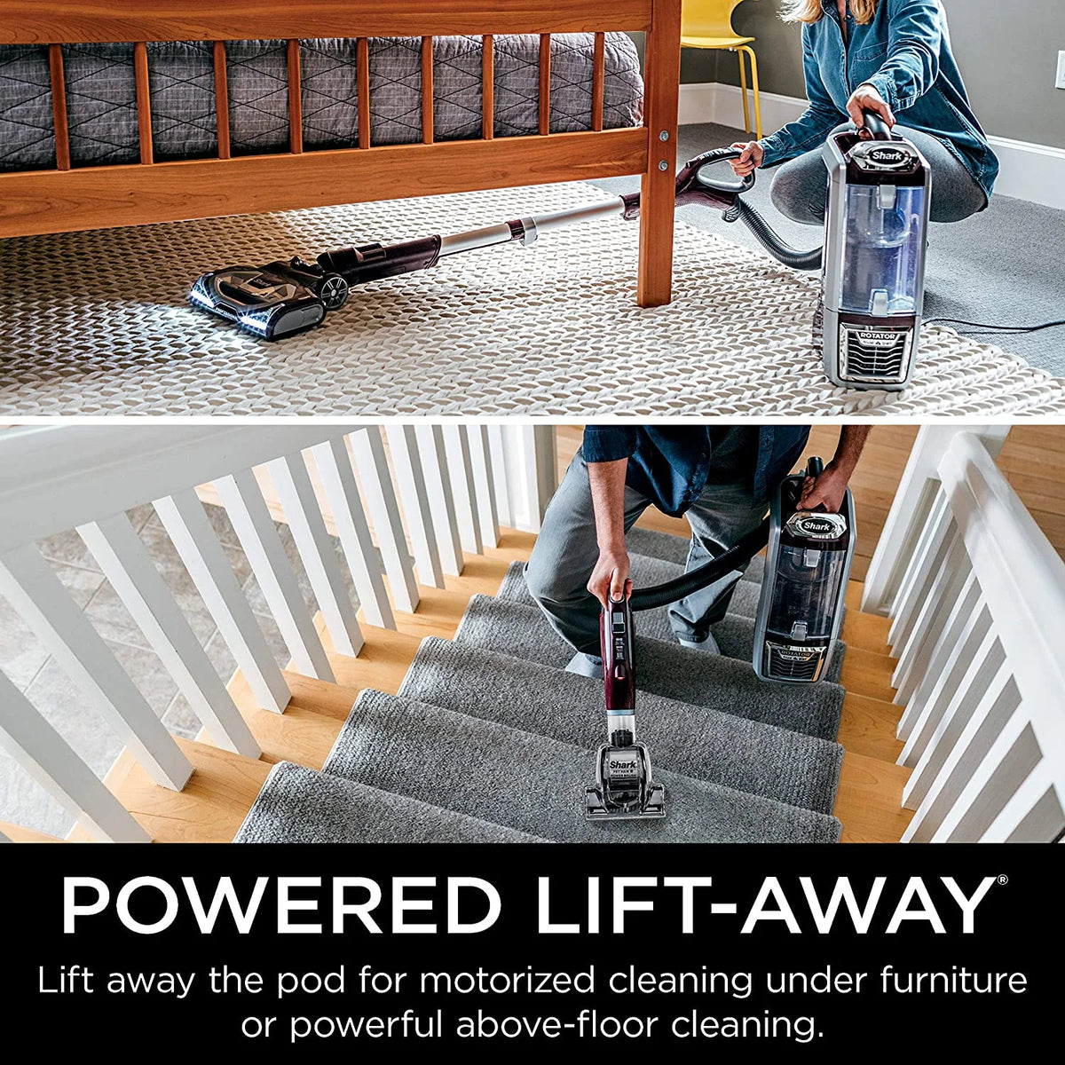 Shark Powered Lift-Away Vacuum Cleaner - TruePet Motorized Brush Roll