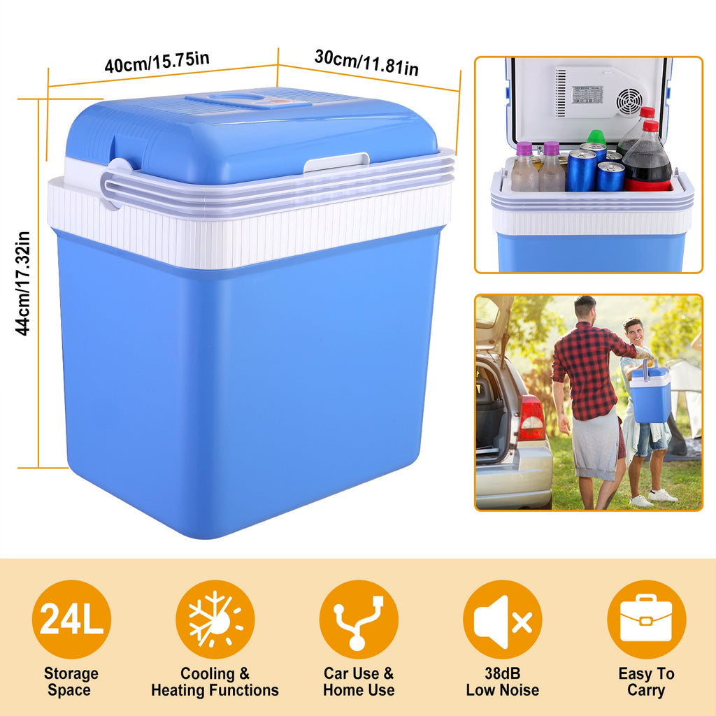 iMounTEK Portable Refrigerators, Plastic White, 15.75 x 11.81 x 17.32 inches