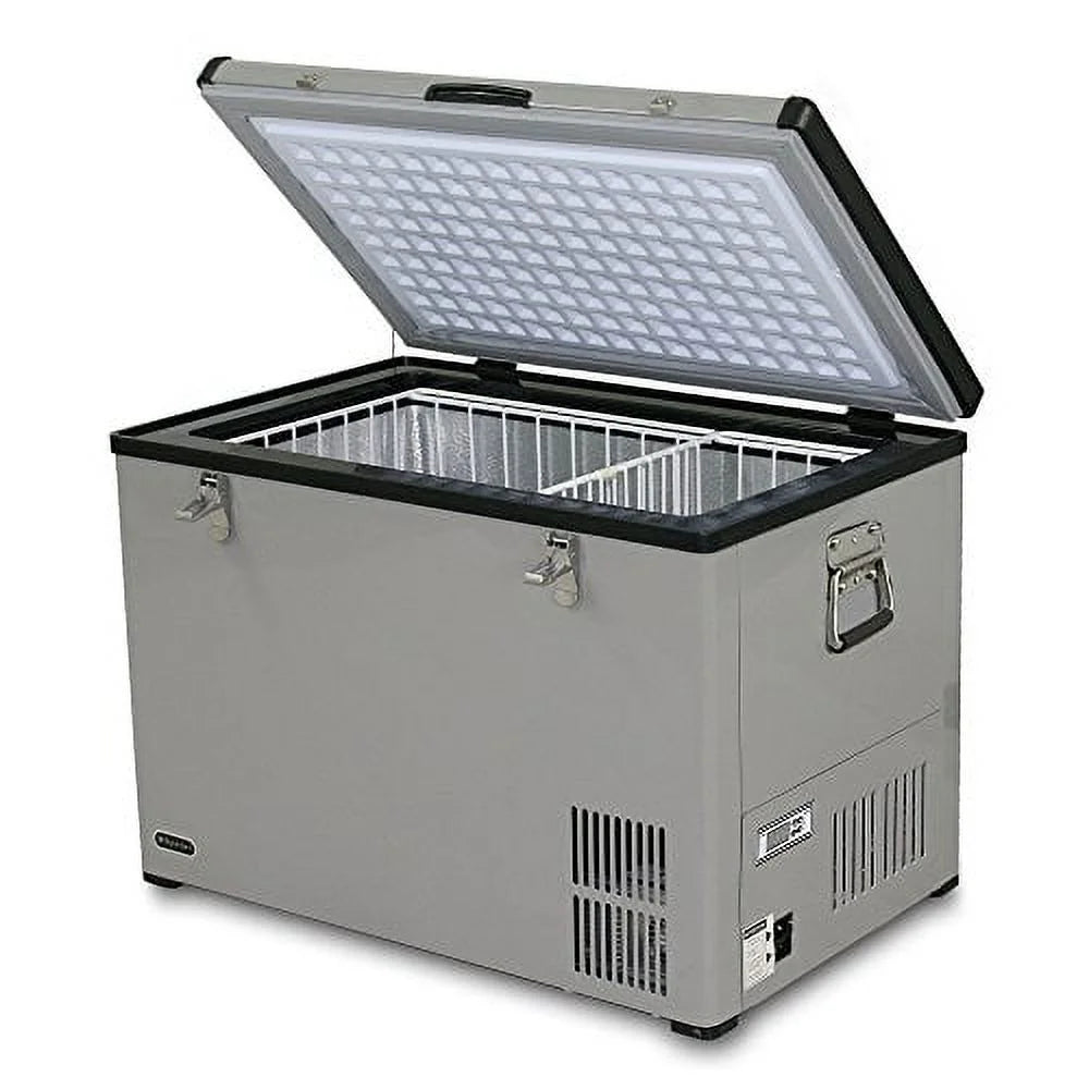whynter fm-65g 65-quart portable refrigerator/freezer, platinum
