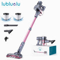 Lubluelu Free-Standing Vacuum Cleaner 25KPa,Powerful Lightweight Cordless 6 in 1 Stick Vacuum Cleaner for Carpet Floor Pet Hair Home