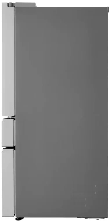 LG LF26C8210S 36 Inch  26 cu. ft. Counter-Depth, 4-Door French Door Refrigerator, Full-Convert Drawer, and Internal Ice and Water Dispenser, in Stainless Steel