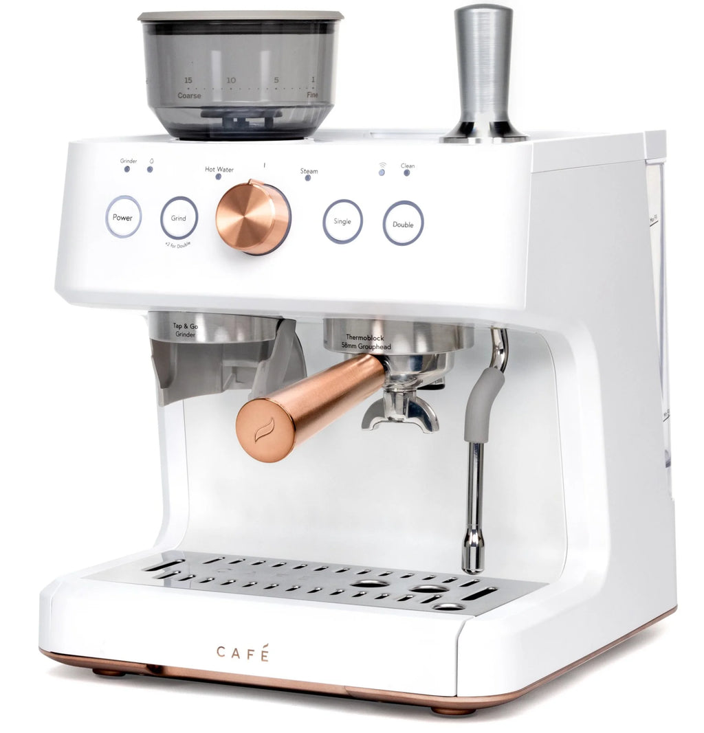 Cafe Automatic Espresso Machine, 15 Bars, Black Espresso Machines