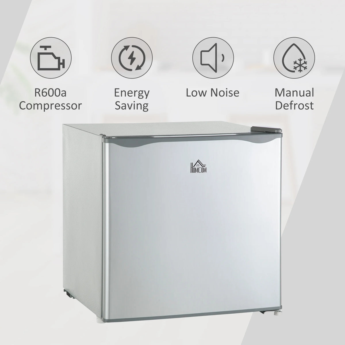 Side-by-Side Refrigerator HOMCOM Mini Freezer Countertop, 1.1 Cu.Ft Compact Upright Freezer with Removable Shelves, Reversible Door for Home, Dorm, Apartment and Office, gray,French Door Refrigerator