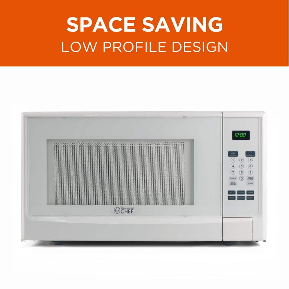 1.4 Cu. Ft. Countertop Microwave, White
