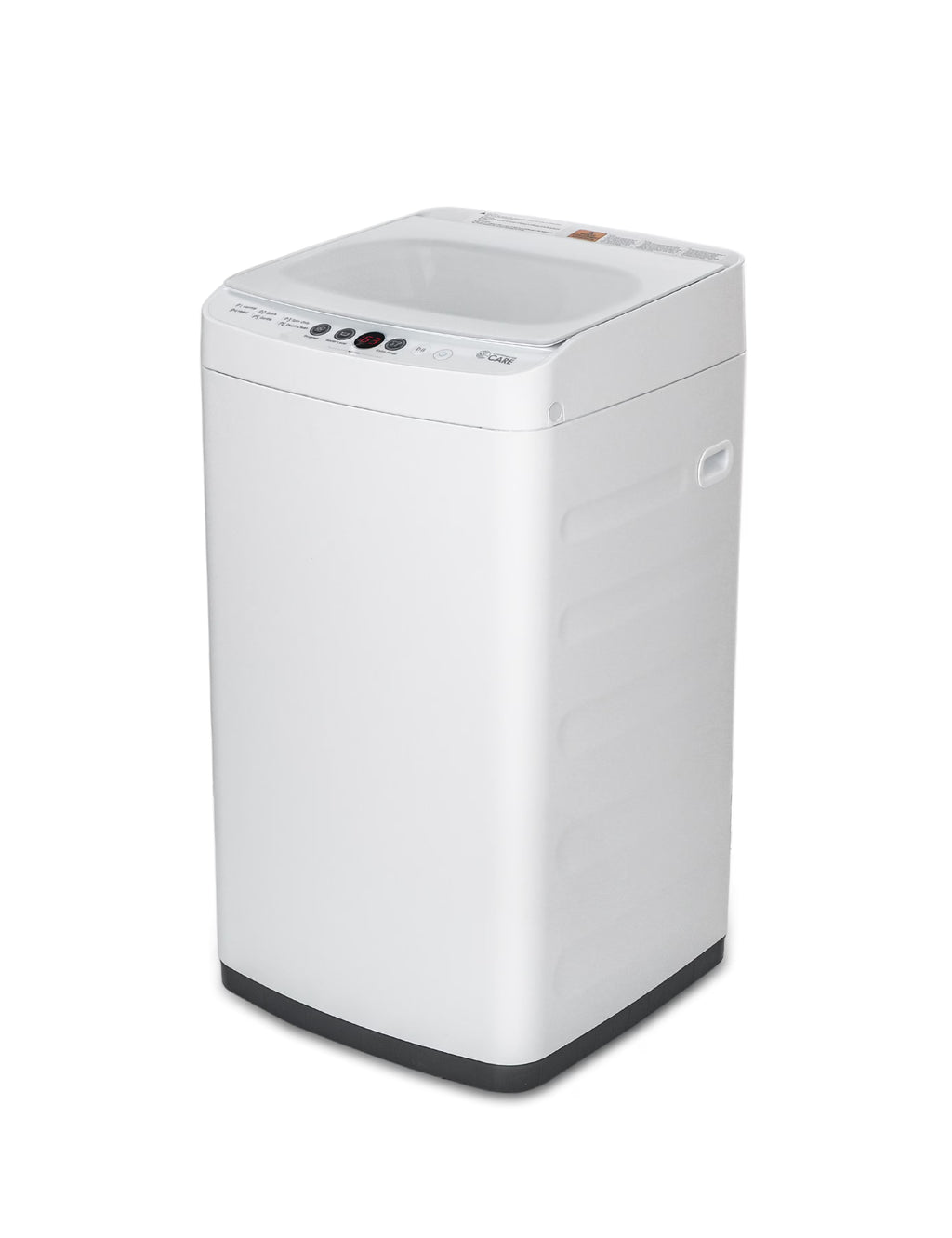 Commercial Care 0.9 Cu. Ft. Portable Washing Machine, Compact Washing Machine with 6 Wash Cycles, White