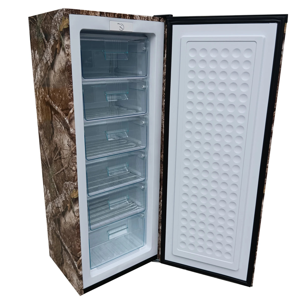 Realtree 7 cu ft Manual Defrost Upright Freezer???Camouflage