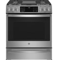 GE Profile PGS930YPFS 5.6 Cu. Ft. Stainless Steel Slide-In Gas Range